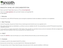 Tablet Screenshot of api.snooth.com